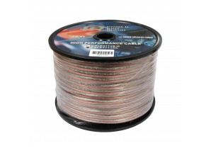 CBLE-4112AC: 12GA 250FT Speaker Wire, Silver/Gold