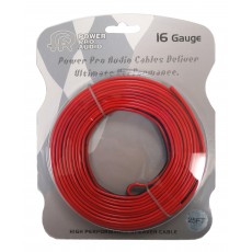 CBLE4116-25: 16GA 25FT Speaker Wire | Black & Red