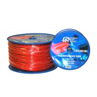 POWAL-00GA: 0GA 50FT Flexible Power Wire, Black,Blue&Red 