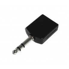 AC1072: 6.35mm Stereo Plug to 2x6.35mm Stereo Jack, CONNECTOR