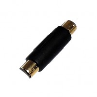 AG1102M: S-VIDEO COUPLER, GOLD MALE TO MALE