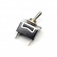 SW1011: TOGGLE SWITCH 2 PIN SPST ON/OFF INCLUDED PLATE