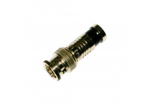 VC1038-6: BNC Male Video Connector Snap N Seal Type For RG6U