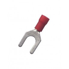 VY1-5: Terminal Insulated Fork Type Stud Size 10(100/bag)