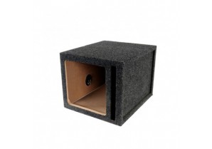 PPA-10SVK: 10" Single Square Ported Subwoofer Empty Box 