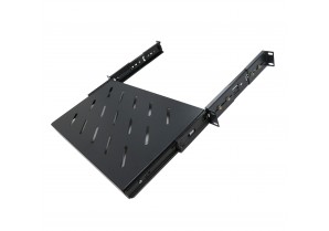 CAT105-10: 1U 10in Sliding Vented Rack Server Shelf 