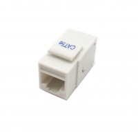 CAT-550E: Tool-less Slim Type CAT-5E Keystone Jack(Blue,White)