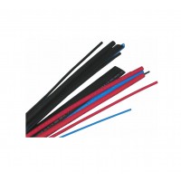 HS1004: 1/4" 4FT Heat Shrink Tubing Wire Wrap, Black