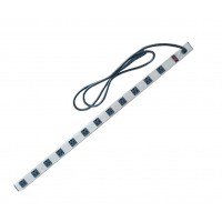 CAT-812A-6: 12 Outlets 6FT Cord Power Strip (OUT STOCK)