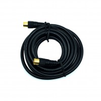 CA1028-12FT ONLY: 3ft F Male to Male Push-In Coaxial Cable