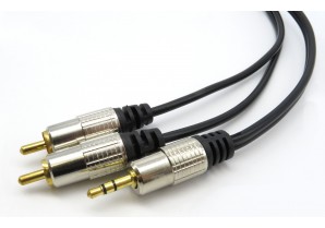 CA1075M: 3FT TO 12FT, 2 RCA to 3.5mm Stereo Cable