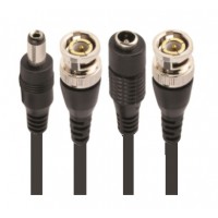 CA1084: 25FT-100FT QUALITY BNC+DC Video Power RG-59U Cable 