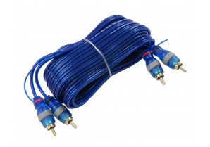 PPA17F: 17FT RCA Cable Malex2 W/Ground wire