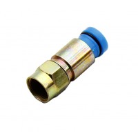 VC1035BL: Waterproof Video Connector Snap-N-Seal Type For RG6U