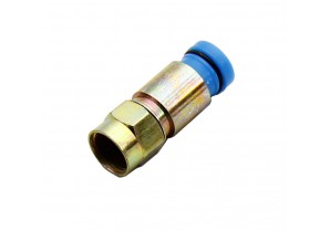 VC1035BL: Waterproof Video Connector Snap-N-Seal Type For RG6U