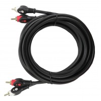 CA1064: 3FT TO 50FT, GOLD RCA AUDIO CABLE, 2 RCA TO 2 RCA