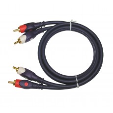 CA1064: 3FT TO 50FT, GOLD RCA AUDIO CABLE, 2 RCA TO 2 RCA